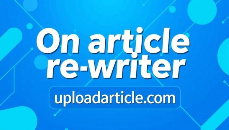 article rewriter uploadarticle.com