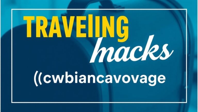 traveling hacks cwbiancavoyage