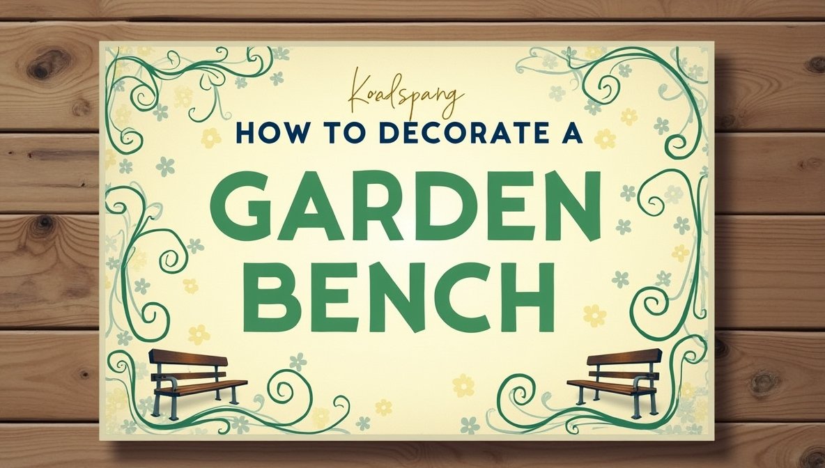 how to decorate a garden bench kdalandscapetion – Creative Ideas to Transform Outdoor Seating