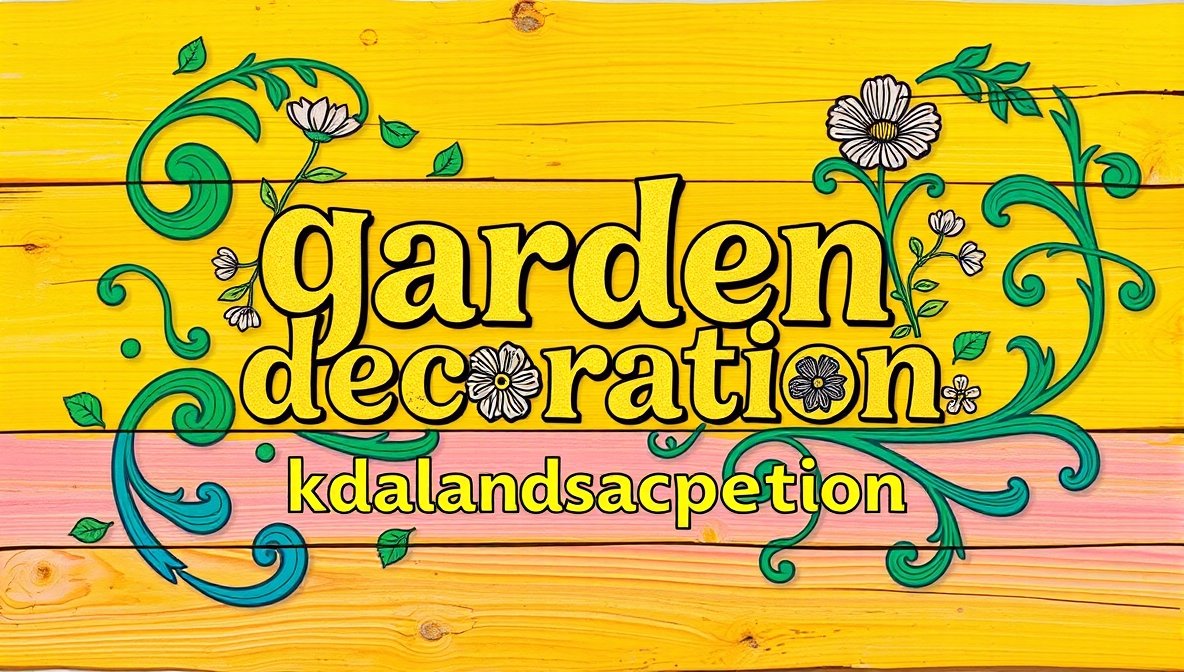 garden decoration kdalandscapetion: Complete Guide to Creating a Beautiful and Functional Outdoor Space